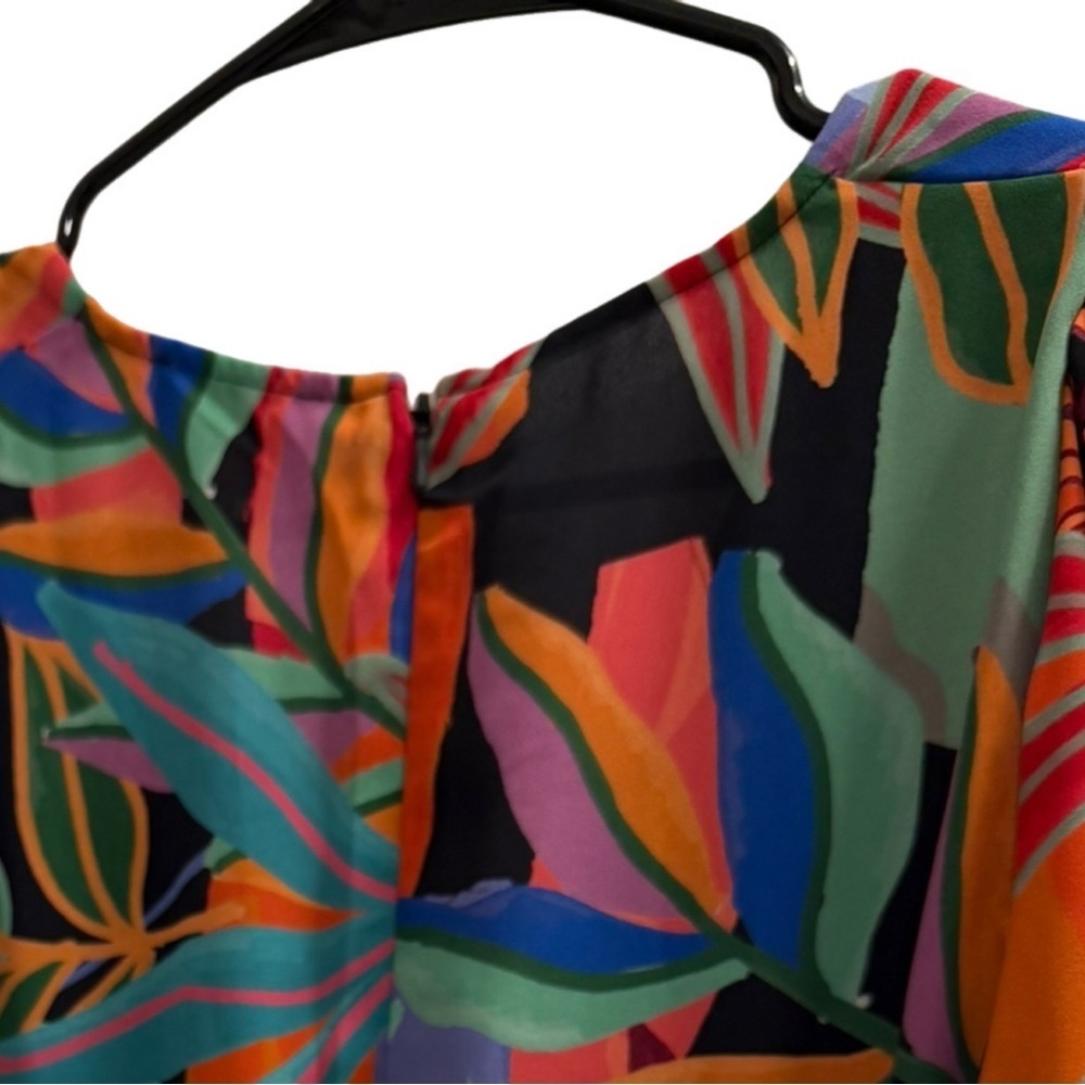 SHOW ME YOUR MUMU Go Out Cut Out Mini Dress Tropical Paradise Size Medium - Picture 14 of 16